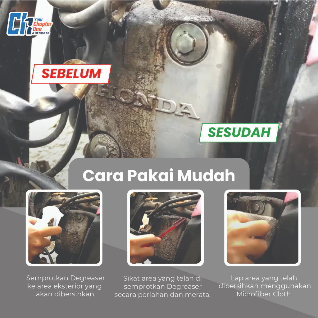 Cara Penggunaan & Manfaat Heavy Duty Degreaser untuk kendaraan