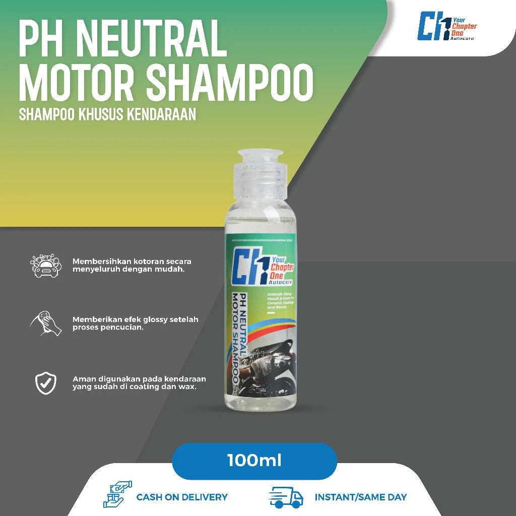 Your Chapter One Motor Shampoo