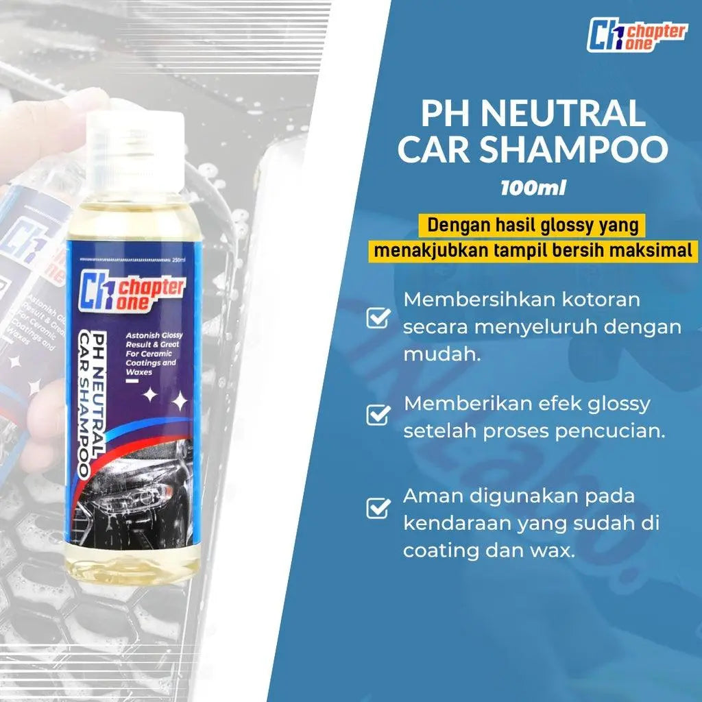 Chapter One PH Neutral Shampoo - Sabun Cuci Mobil & Motor